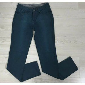 Levis Jeans Womens Size 25 Demi Curve Mid Rise Skinny Green Denim Casual Basic